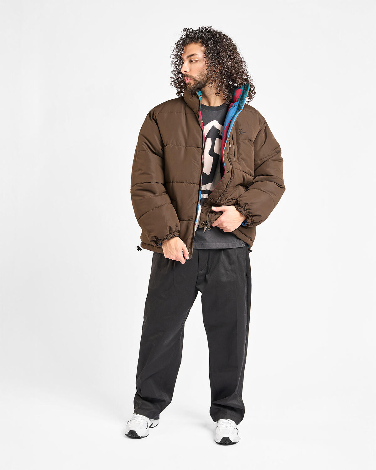 by Parra Protect the sun reversible puffer jacket | 54435 | AFEW STORE